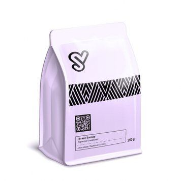 КАВА В ЗЕРНАХ SV COFFEE БРАЗИЛИЯ САНТОС 250Г 1486 фото