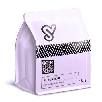 КАВА В ЗЕРНАХ SV CAFFE BLACK ROSE 1 КГ 1342 фото