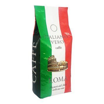 КАВА В ЗЕРНАХ ITALIANO VERO ROMA 1КГ 873 фото