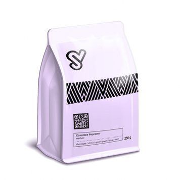 КАВА В ЗЕРНАХ SV COFFEE КОЛУМБІЯ СУПРЕМО MEDELIN 250Г 694 фото
