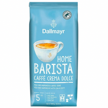 КАВА В ЗЕРНАХ DALLMAYR BARISTA DOLCE 1КГ 00000009133 фото