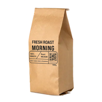 КАВА В ЗЕРНАХ FRESH ROAST MORNING1КГ 1374 фото