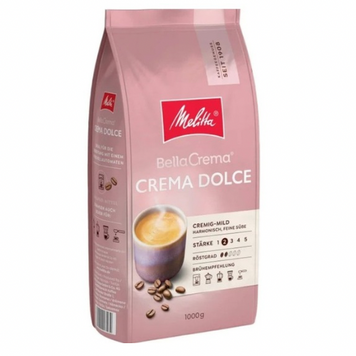КАВА В ЗЕРНАХ MELITTA BELLACREMA CREMA DOLCHE 1КГ 00000010696 фото